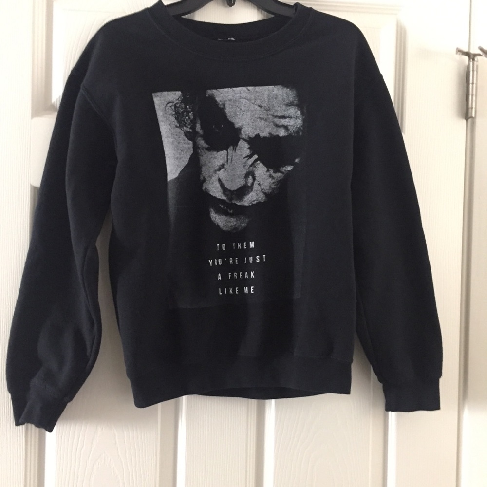 The joker Heath Ledger batman crewneck